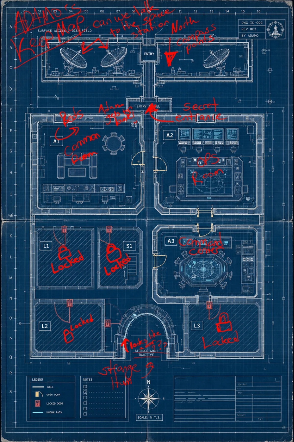 Issue 002 Iron Keep Schematic